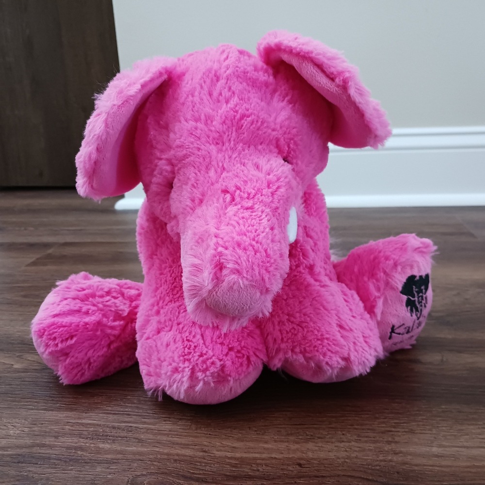 Wishpets Kalahari Resorts Pink Elephant Plush Stuffed Animal 13 inch 54242KALA